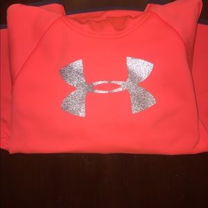 Orange/Pink Under Armour Hoodie